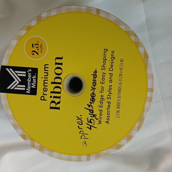 Polka Dots Ribbon - Teal & White - Picture 2 of 5